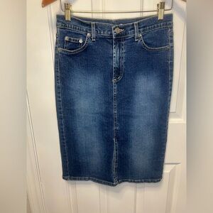 Vintage 90s Forever 21 Blue Denim Skirt